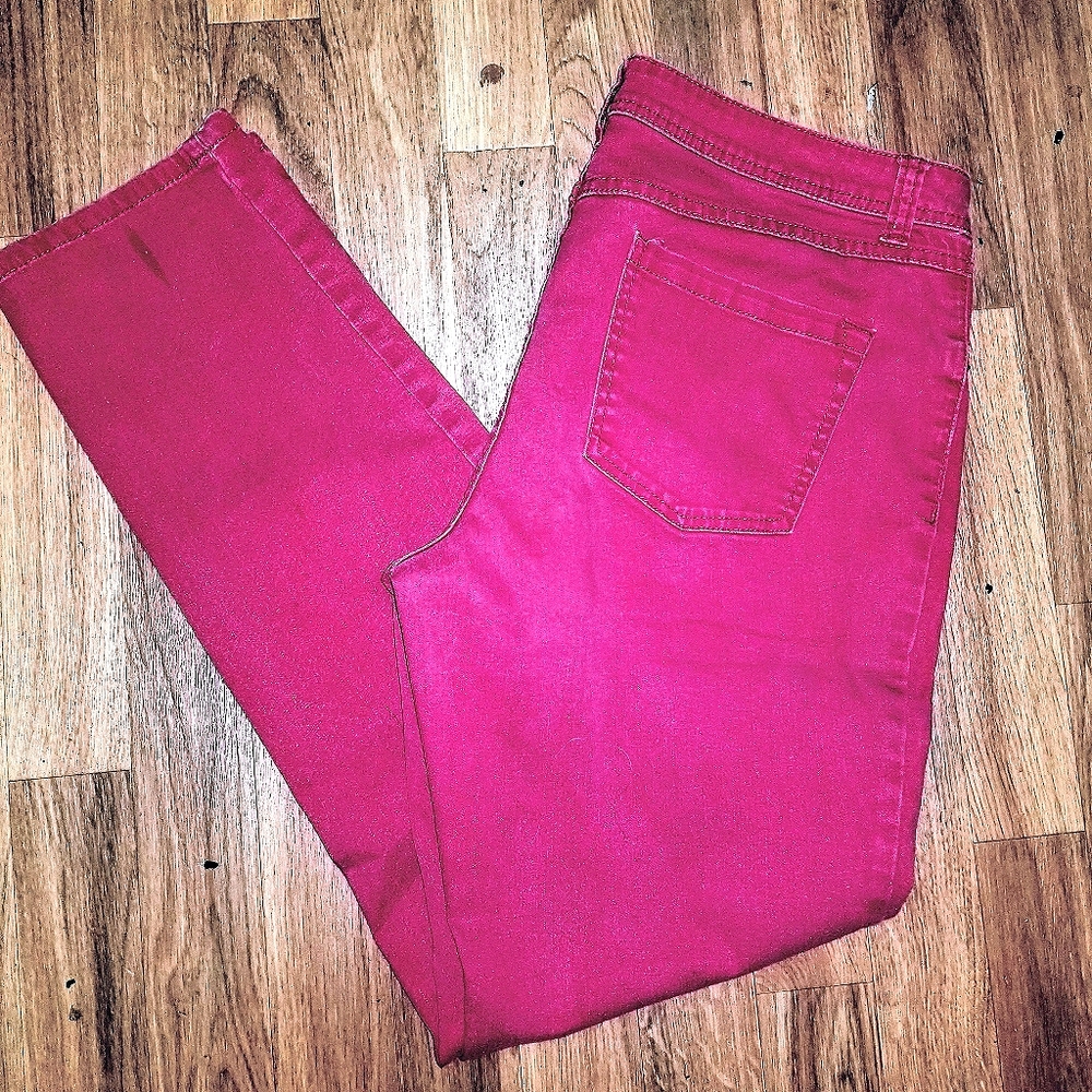 INC denim, sz 12, skinny leg, curvy fit